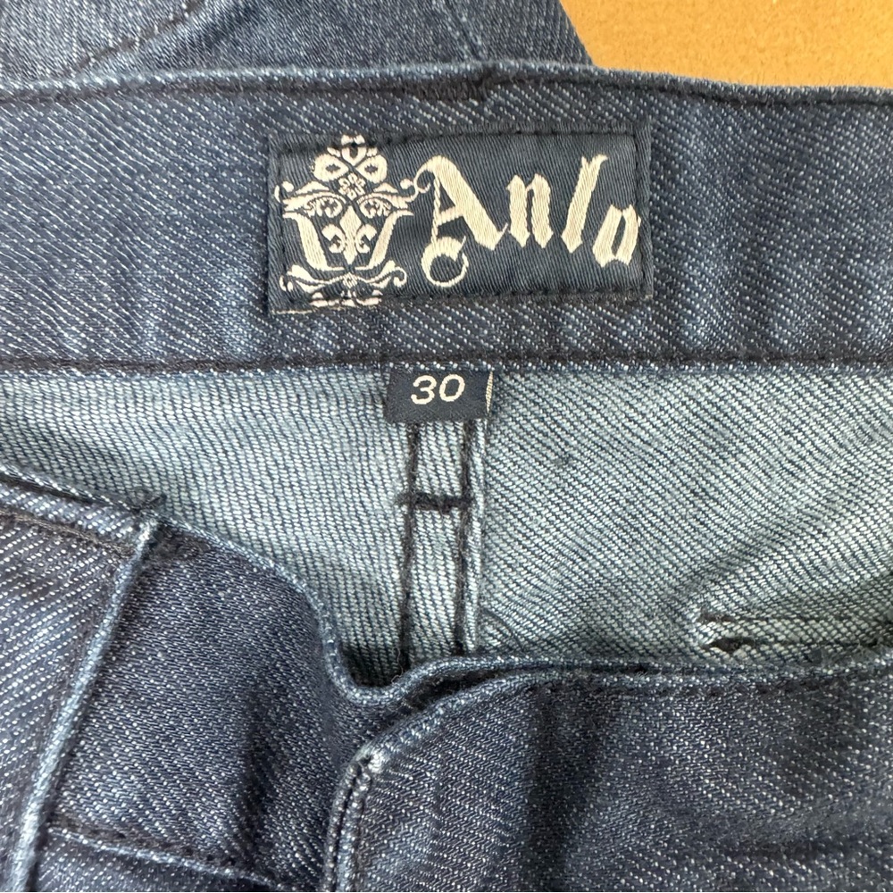 SALE ANLO LOW-MID RISE KICK FLARE JEANS - Picture 6 of 12